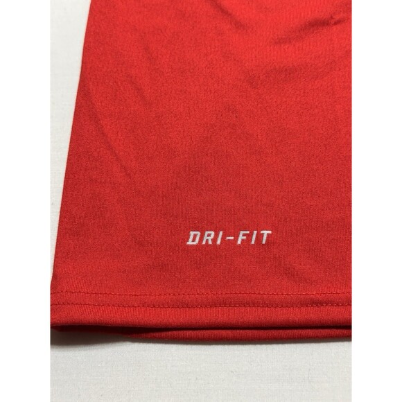 Indiana Bulls Baseball Nike Short Sleeve Dri Fit Shirt Men’s Size XL Red *READ - Picture 5 of 10